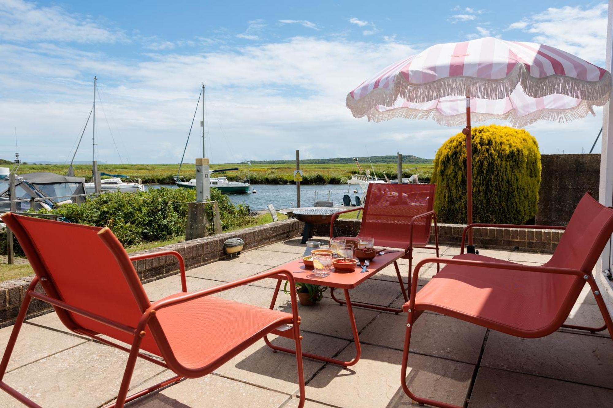 Hot Tub With A View - Christchurch Harbour Esterno foto